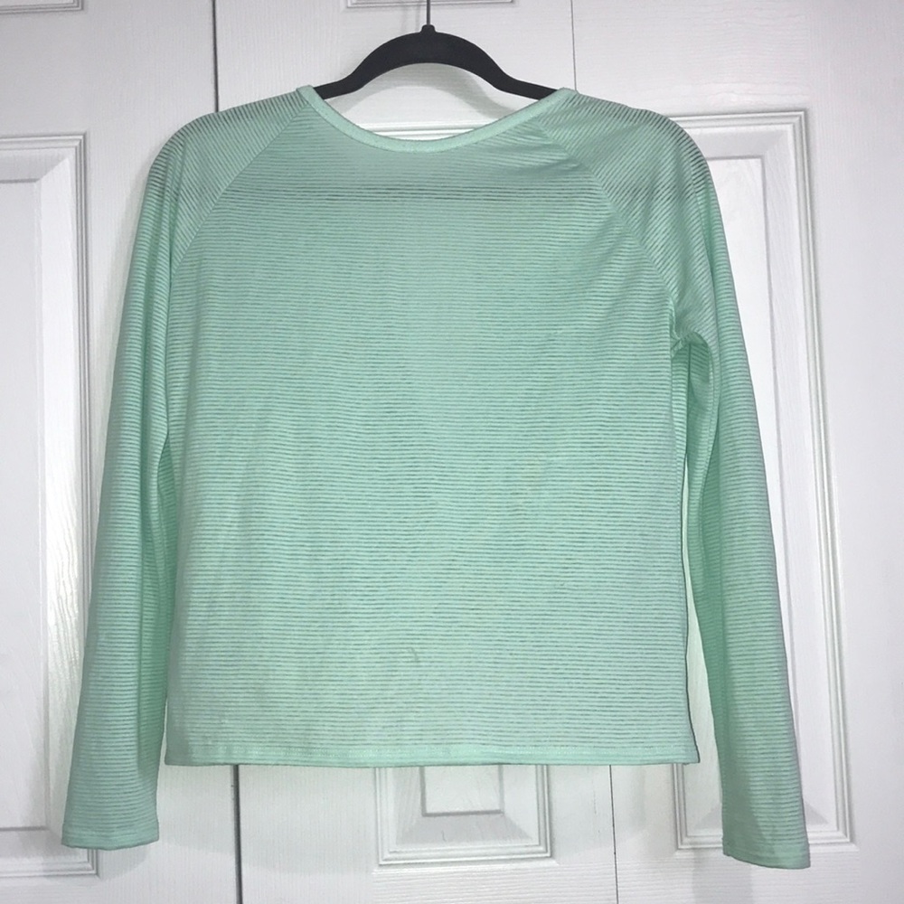Aeropostale mint long sleeve shirt